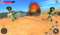 Stickman Army Fps Shooter - Stickman Counter Game Screen Shot 6