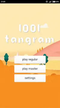 1001 Tangram puzzles game pro Screen Shot 0