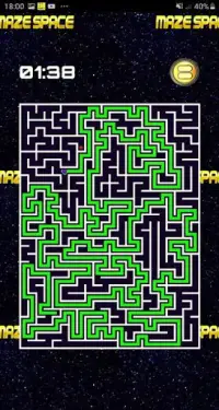 Space labyrinthe : Jeu de puzzle classique Screen Shot 4