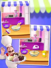 ice cream maker cooking games Screen Shot 1