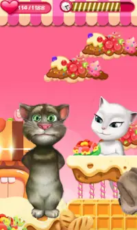 Cat Kissing - Kiss Games For Girls Screen Shot 1