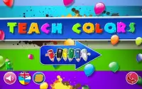 Learn colors. Kids shopping Screen Shot 0