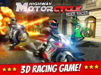 Highway Motorcycle Rider Race Screen Shot 4