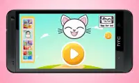 Cute Kitty puzzle Screen Shot 8