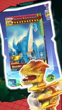 Dinosaur Card Battle Screen Shot 4