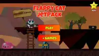 Flappy Cat Jetpack Screen Shot 0