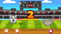 Futebol cabeça da mascote Screen Shot 0