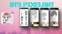 BTS Pixel Art - Number Coloring Books Screen Shot 0
