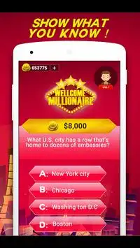 Millionaire General Knowledge - Quiz Trivia 2019 Screen Shot 2