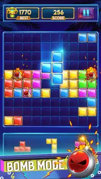 Blockpuzzlespiel: Jewel Blast Retro Screen Shot 2