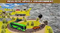 Offroad Uphill Coach Sim: Modern Bus Driving Game Screen Shot 2