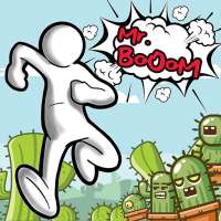 Mr Boom : Running , Racing and jumping game