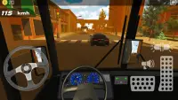 Racing in Bus Screen Shot 0