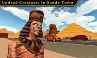 Superhero Mummy Ancient Warrior City Battle Screen Shot 2