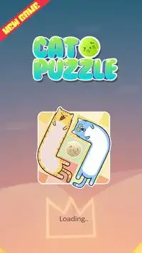 Hello Meow Puzzle - My Kitty Cute Cats Games Screen Shot 2