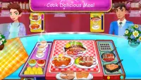 การจัดการร้านอาหารของฉัน: เกมทำอาหาร Screen Shot 0