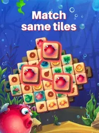 Fish Tiles: mahjong match game Screen Shot 6