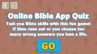 Online Bible App Quiz Screen Shot 0