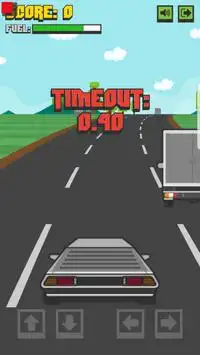 The Road Figther Racing Game Screen Shot 2