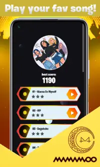 Mamamoo Tiles Hop Rush Bounce Screen Shot 1