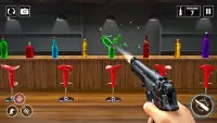 बॉटल शूटिंग गेम - Gun Games Screen Shot 0