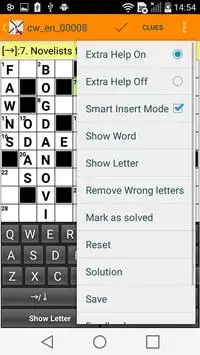 English Crosswords Puzzles - Addictive word games Screen Shot 6