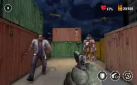 Zombie Gun Shooter - Real Survival 3D Games Screen Shot 5