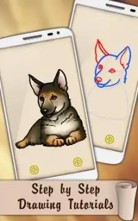 Draw Cute Puppies and Dogs Screen Shot 2