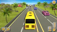 Autobahn Bus Rennen:Bus Spiele Screen Shot 2