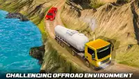 Oil Tanker Truck Drive 3D: Uphill Driving Fun Screen Shot 1