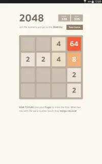 2048 Puzzle Game Tile ! Screen Shot 0
