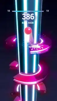Helix Color Jump 2018 - Ball Falling Game Screen Shot 1