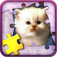 Kucing Lucu Permainan Puzzle