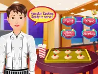 Pumpkin cookies girls games Screen Shot 7