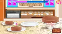 Baking and Cooking Chocolate Cake: Girl Fun Bakery Screen Shot 7
