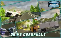 Truck Simulator 2017 di guida Screen Shot 1