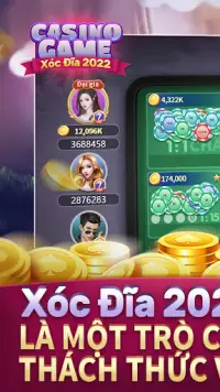 Xóc Đĩa 2022 - Casino Game Screen Shot 0