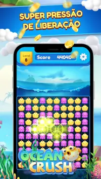 Ocean Crush-Matching Games Screen Shot 4