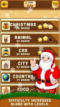 Merry Christmas Word Search Puzzle Screen Shot 3
