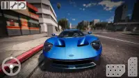 Highway Car Driving FORD GT Screen Shot 1