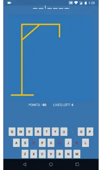 Simple Hangman Screen Shot 1