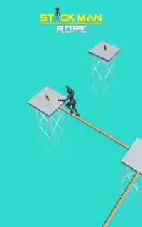 Stickman Tightrope Walker Screen Shot 1