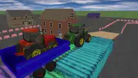 ultra- rápido tractor estacionamiento 3d juego Screen Shot 5