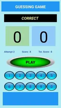 Number Guessing Game Screen Shot 3