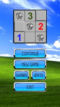 Minesweeper - Windows XP version Screen Shot 1