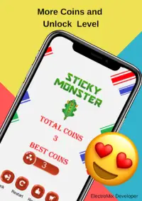 STICKY MONSTER (Best Free game of 2019) Screen Shot 2