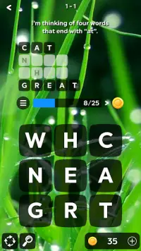 Word Bits: A Word Puzzle Game Screen Shot 0