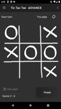 Tic Tac Toe locally or online Screen Shot 1