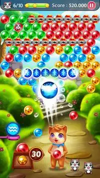 Witch Puzzle Cat: Bubble Pop Screen Shot 3