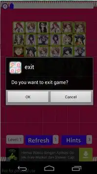 Anime Girls Matching Games Screen Shot 7